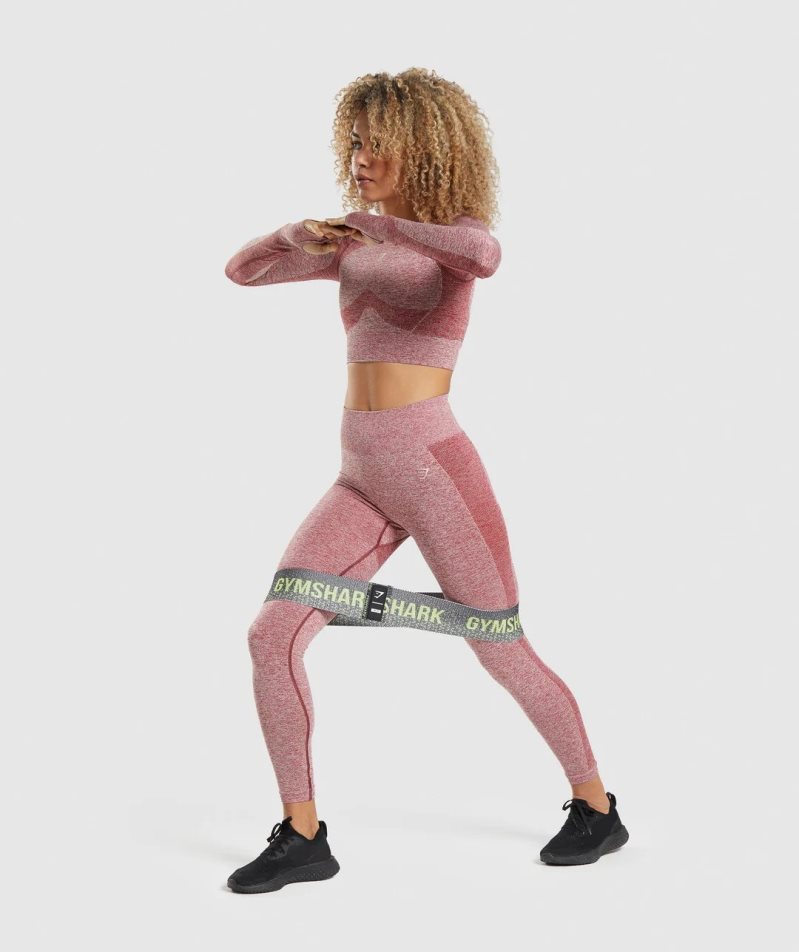 Women's Gymshark Flex High Waisted Leggings Pink | CA 607A38